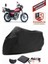 Kuba KB150-25 Max Siyah Motorsiket Brandası Motor Örtüsü Çadır Su Geçirmez Motosiklet Kılıfı Motor Brandası 1