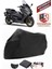 Yamaha Tmax 500 Siyah Motorsiket Brandası Motor Örtüsü Çadır Su Geçirmez Motosiklet Kılıfı Motor Brandası 1