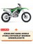 Kawasaki Kx 450F Siyah Motorsiket Brandası Motor Örtüsü Çadır Su Geçirmez Motosiklet Kılıfı Motor Brandası 2