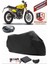 Caballero 500 Flat Track Siyah Arka Çanta Uyumlu Motorsiket Brandası Motor Örtüsü Çadır Su Geçirmez Motosiklet Kılıfı Motor Brandası 1