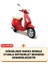 Vespa Lx 150 3V I.e Siyah Motorsiket Brandası Motor Örtüsü Çadır Su Geçirmez Motosiklet Kılıfı Motor Brandası 2