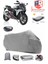Bmw R 1200 Rs Arka Çanta Uyumlu (Gri) Motorsiket Brandası Motor Örtüsü Çadır Su Geçirmez Motosiklet Kılıfı Motor Brandası 1