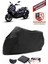 Sym Joyride S 200I Abs Siyah Motorsiket Brandası Motor Örtüsü Çadır Su Geçirmez Motosiklet Kılıfı Motor Brandası 1