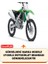 Kawasaki Kx 250F Siyah Motorsiket Brandası Motor Örtüsü Çadır Su Geçirmez Motosiklet Kılıfı Motor Brandası 2