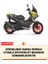 Aprilia Sr 125 Siyah Arka Çanta Uyumlu Motorsiket Brandası Motor Örtüsü Çadır Su Geçirmez Motosiklet Kılıfı Motor Brandası 2