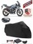 Hero Karizma Siyah Arka Çanta Uyumlu Motorsiket Brandası Motor Örtüsü Çadır Su Geçirmez Motosiklet Kılıfı Motor Brandası 1