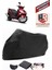 Motoran Maximus 150 Siyah Motorsiket Brandası Motor Örtüsü Çadır Su Geçirmez Motosiklet Kılıfı Motor Brandası 1