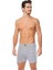 Erkek Ribana Spor Atlet ve Desenli Boxer Takım 6'lı Set (12 Parça) SER0058 - SER0007 3
