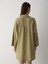 Kadın Pamuklu Haki Flam Keten Kimono 7