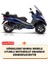 Piaggio Mp3 500 Siyah Arka Çanta Uyumlu Motorsiket Brandası Motor Örtüsü Çadır Su Geçirmez Motosiklet Kılıfı Motor Brandası 2