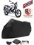 Rks Titanic 150-R Siyah Motorsiket Brandası Motor Örtüsü Çadır Su Geçirmez Motosiklet Kılıfı Motor Brandası 1