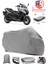 Yamaha 2025 Tmax Tech Max Gri Motorsiket Brandası Motor Örtüsü Çadır Su Geçirmez Motosiklet Kılıfı Motor Brandası 1