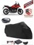 Honda Nc 750 x Dct Siyah Arka Çanta Uyumlu Motorsiket Brandası Motor Örtüsü Çadır Su Geçirmez Motosiklet Kılıfı Motor Brandası 1