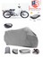 Honda C70 Super Cub Arka Çanta Uyumlu (Gri) Motorsiket Brandası Motor Örtüsü Çadır Su Geçirmez Motosiklet Kılıfı Motor Brandası 1