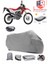 Honda Crf 250 L Arka Çanta Uyumlu (Gri) Motorsiket Brandası Motor Örtüsü Çadır Su Geçirmez Motosiklet Kılıfı Motor Brandası 1