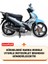 Arora Ar 100-7 Gri Motorsiket Brandası Motor Örtüsü Çadır Su Geçirmez Motosiklet Kılıfı Motor Brandası 2
