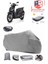 Piaggio Medley S 150 Arka Çanta Uyumlu (Gri) Motorsiket Brandası Motor Örtüsü Çadır Su Geçirmez Motosiklet Kılıfı Motor Brandası 1