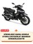 Kuba Easy Pro 50 Arka Çanta Uyumlu (Gri) Motorsiket Brandası Motor Örtüsü Çadır Su Geçirmez Motosiklet Kılıfı Motor Brandası 2