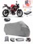 Hyosung Gd 250 N Arka Çanta Uyumlu (Gri) Motorsiket Brandası Motor Örtüsü Çadır Su Geçirmez Motosiklet Kılıfı Motor Brandası 1