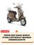 Vespa Primavera 50 Touring Gri Motorsiket Brandası Motor Örtüsü Çadır Su Geçirmez Motosiklet Kılıfı Motor Brandası 2