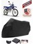 Kanuni Cheetah 125 Siyah Motorsiket Brandası Motor Örtüsü Çadır Su Geçirmez Motosiklet Kılıfı Motor Brandası 1