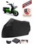 Motolux Pitton 50 Siyah Motorsiket Brandası Motor Örtüsü Çadır Su Geçirmez Motosiklet Kılıfı Motor Brandası 1