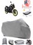 Arora Ars 200 Gri Motorsiket Brandası Motor Örtüsü Çadır Su Geçirmez Motosiklet Kılıfı Motor Brandası 1