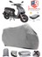 Mondial 50 Tab Gri Motorsiket Brandası Motor Örtüsü Çadır Su Geçirmez Motosiklet Kılıfı Motor Brandası 1