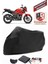 Hero Hunk 200R Siyah Motorsiket Brandası Motor Örtüsü Çadır Su Geçirmez Motosiklet Kılıfı Motor Brandası 1
