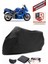 Kawasaki Zzr 1200 Siyah Motorsiket Brandası Motor Örtüsü Çadır Su Geçirmez Motosiklet Kılıfı Motor Brandası 1