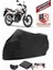 Honda Cb 125 F Siyah Motorsiket Brandası Motor Örtüsü Çadır Su Geçirmez Motosiklet Kılıfı Motor Brandası 1