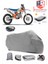 Ktm 250 Exc Six Days Tpı Arka Çanta Uyumlu (Gri) Motorsiket Brandası Motor Örtüsü Çadır Su Geçirmez Motosiklet Kılıfı Motor Brandası 1