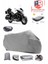Yamaha Venture Royal Arka Çanta Uyumlu (Gri) Motorsiket Brandası Motor Örtüsü Çadır Su Geçirmez Motosiklet Kılıfı Motor Brandası 1