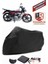 Arora Ar 180-31 Avantgarde Siyah Motorsiket Brandası Motor Örtüsü Çadır Su Geçirmez Motosiklet Kılıfı Motor Brandası 1
