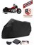 Bmw R 18 Siyah Motorsiket Brandası Motor Örtüsü Çadır Su Geçirmez Motosiklet Kılıfı Motor Brandası 1
