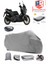 Yamaha Xmax 300 Tech Max Arka Çanta Uyumlu (Gri) Motorsiket Brandası Motor Örtüsü Çadır Su Geçirmez Motosiklet Kılıfı Motor Brandası 1
