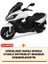 Kymco Xciting 500 Arka Çanta Uyumlu (Gri) Motorsiket Brandası Motor Örtüsü Çadır Su Geçirmez Motosiklet Kılıfı Motor Brandası 2