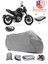 Cf Moto 250CL-X Arka Çanta Uyumlu (Gri) Motorsiket Brandası Motor Örtüsü Çadır Su Geçirmez Motosiklet Kılıfı Motor Brandası 1