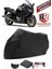 Yamaha Fjr 1300 Siyah Motorsiket Brandası Motor Örtüsü Çadır Su Geçirmez Motosiklet Kılıfı Motor Brandası 1