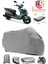 Kuba Space 50 Gri Motorsiket Brandası Motor Örtüsü Çadır Su Geçirmez Motosiklet Kılıfı Motor Brandası 1