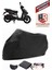 Mondial 100 Ardour Siyah Motorsiket Brandası Motor Örtüsü Çadır Su Geçirmez Motosiklet Kılıfı Motor Brandası 1