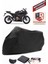 Honda Cbr 500R Siyah Motorsiket Brandası Motor Örtüsü Çadır Su Geçirmez Motosiklet Kılıfı Motor Brandası 1