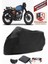 Brixton Rayburn 125 Siyah Motorsiket Brandası Motor Örtüsü Çadır Su Geçirmez Motosiklet Kılıfı Motor Brandası 1
