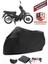 Honda Wing-Go Siyah Motorsiket Brandası Motor Örtüsü Çadır Su Geçirmez Motosiklet Kılıfı Motor Brandası 1