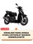 Kymco People S 150I Siyah Motorsiket Brandası Motor Örtüsü Çadır Su Geçirmez Motosiklet Kılıfı Motor Brandası 2