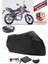 Falcon Wonder 150 Siyah Arka Çanta Uyumlu Motorsiket Brandası Motor Örtüsü Çadır Su Geçirmez Motosiklet Kılıfı Motor Brandası 1