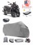 Gilera Fuoco 500 Arka Çanta Uyumlu (Gri) Motorsiket Brandası Motor Örtüsü Çadır Su Geçirmez Motosiklet Kılıfı Motor Brandası 1