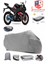 Yuki YK250-21 R-Samurai Arka Çanta Uyumlu (Gri) Motorsiket Brandası Motor Örtüsü Çadır Su Geçirmez Motosiklet Kılıfı Motor Brandası 1