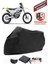 Husqvarna Fe 250 Siyah Motorsiket Brandası Motor Örtüsü Çadır Su Geçirmez Motosiklet Kılıfı Motor Brandası 1