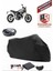 Ducati Scrambler 1100 Special Siyah Arka Çanta Uyumlu Motorsiket Brandası Motor Örtüsü Çadır Su Geçirmez Motosiklet Kılıfı Motor Brandası 1